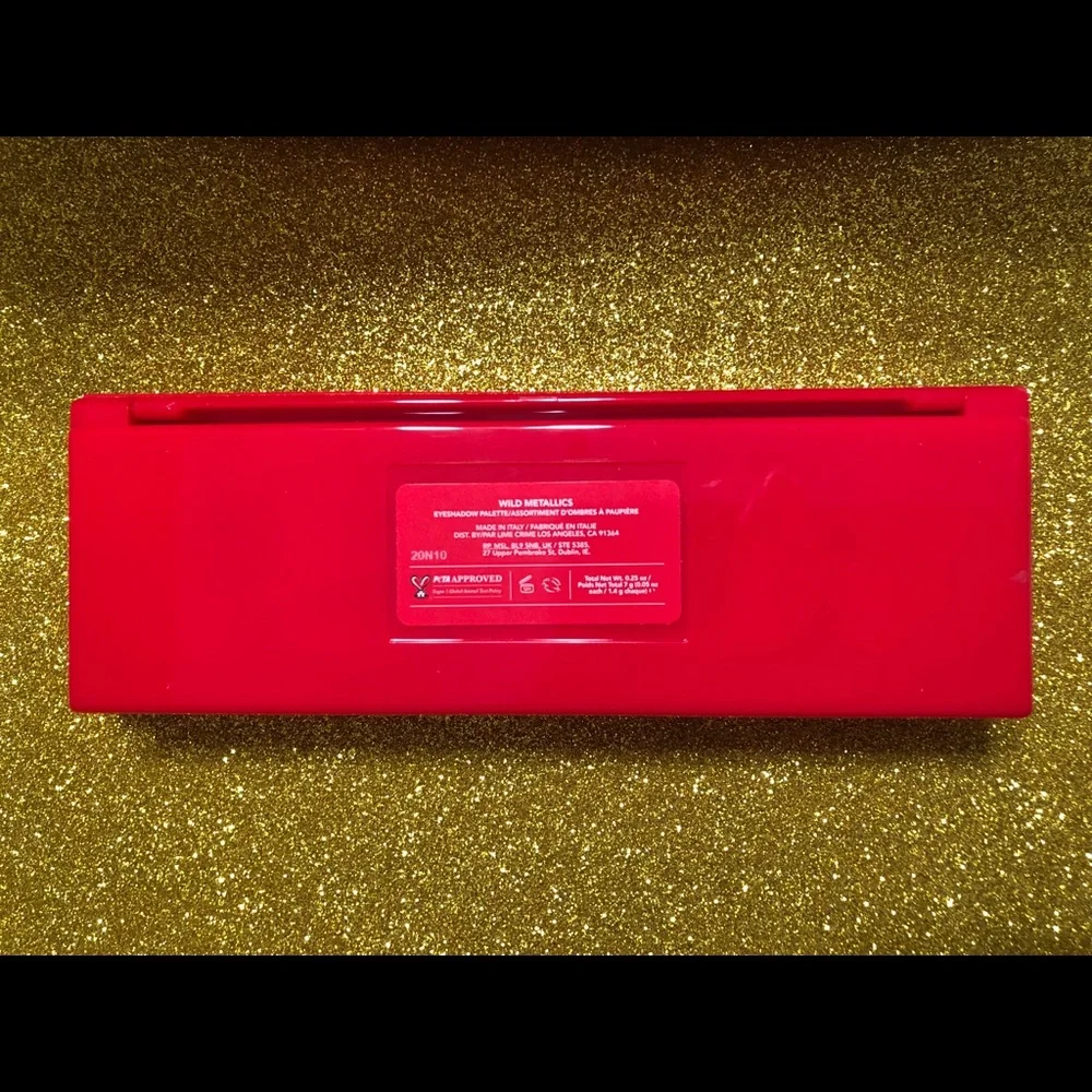 BNIB Lime Crime Wet Cherry Wild Metallics Palette